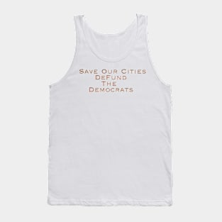 Save Our Cities Tank Top
